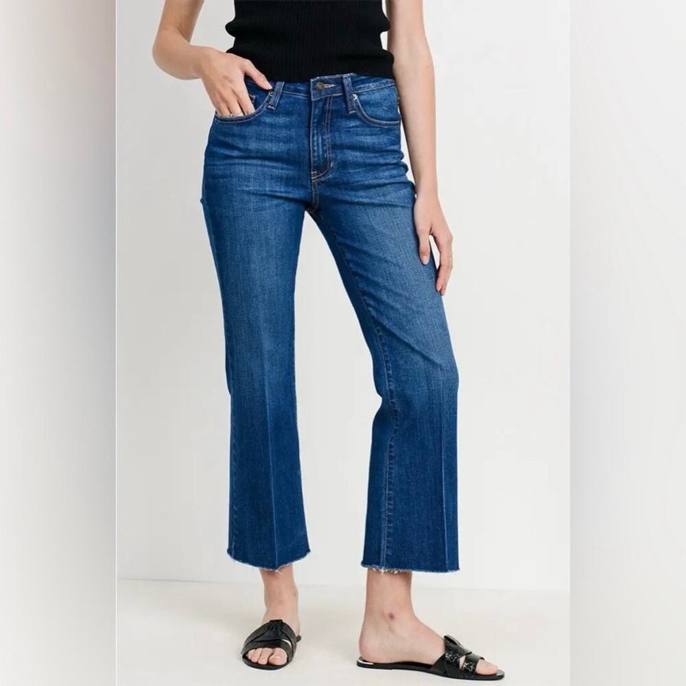 LTH Letter to Juliet Sicily Denim Jeans size 26 High Rise Crop Flare - Picture 6 of 6
